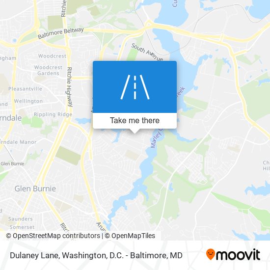 Mapa de Dulaney Lane
