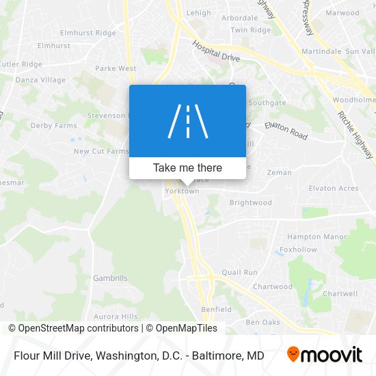 Mapa de Flour Mill Drive