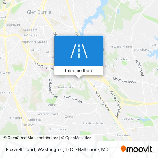 Foxwell Court map