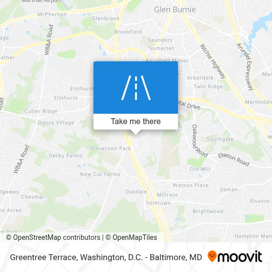 Greentree Terrace map