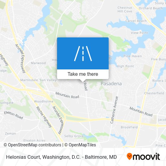Helonias Court map