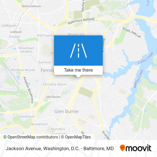 Jackson Avenue map