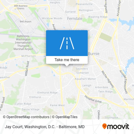 Jay Court map