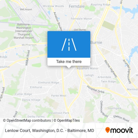 Lenlow Court map