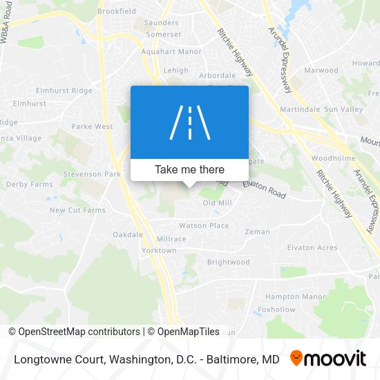 Longtowne Court map