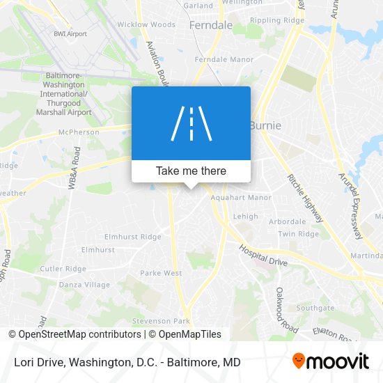 Lori Drive map