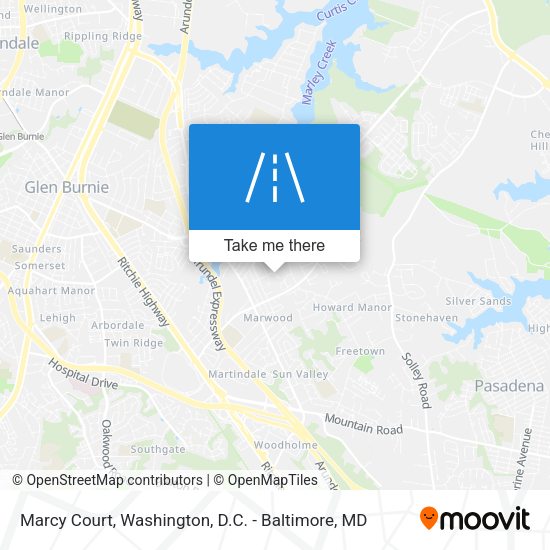 Marcy Court map
