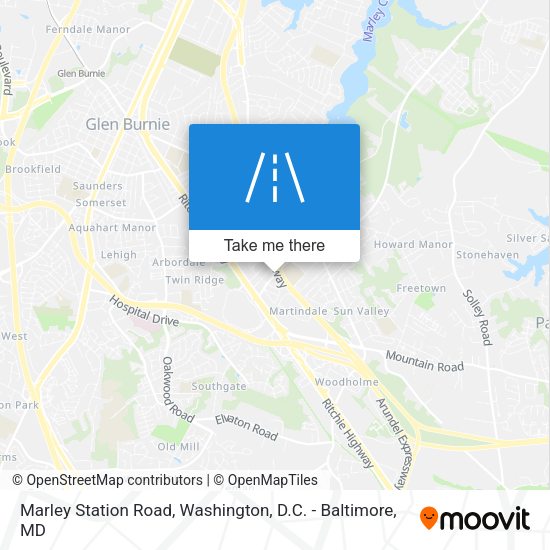 Marley Station Road map