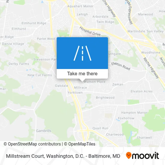 Millstream Court map