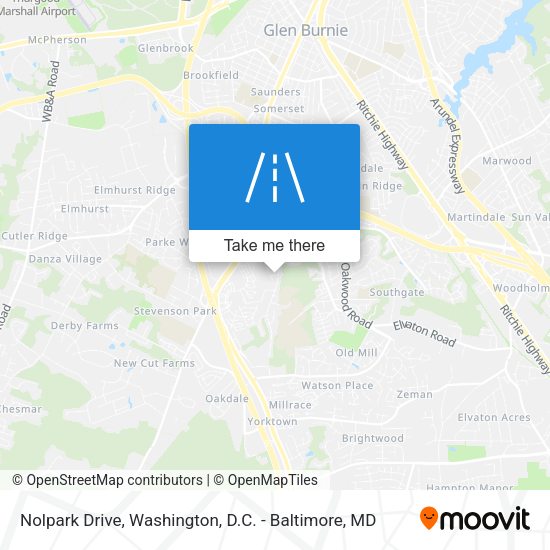 Mapa de Nolpark Drive