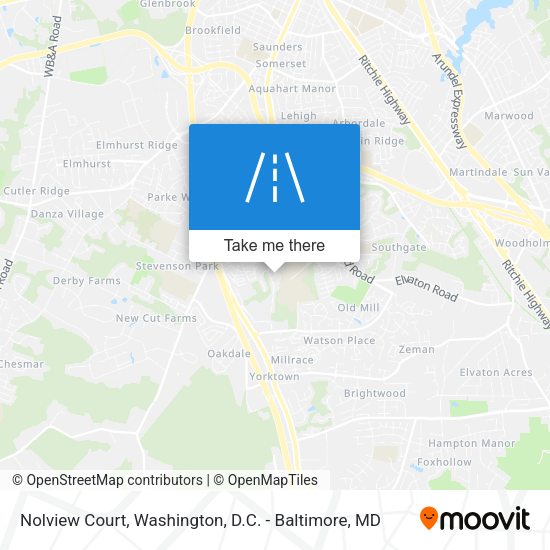 Nolview Court map