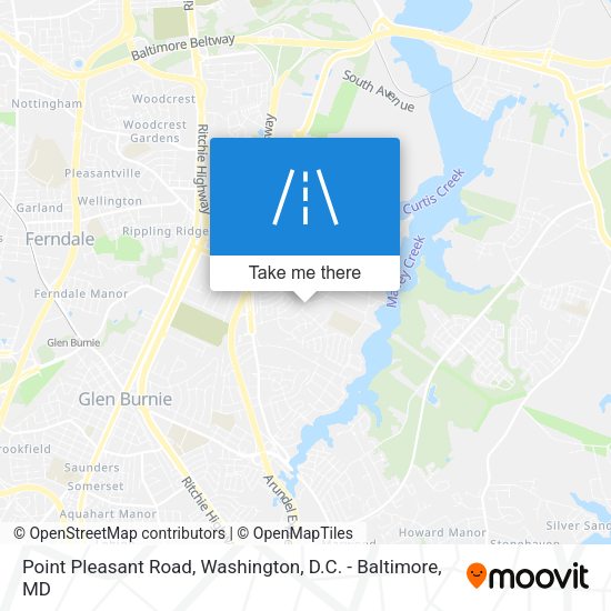 Mapa de Point Pleasant Road