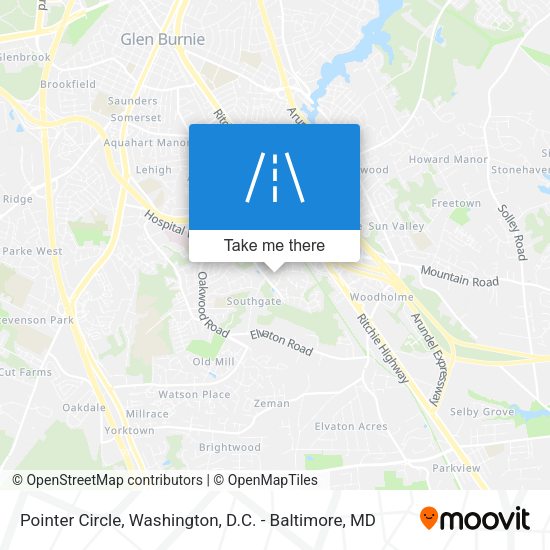 Pointer Circle map