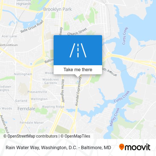 Mapa de Rain Water Way