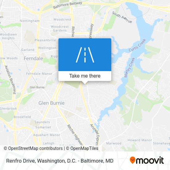 Renfro Drive map