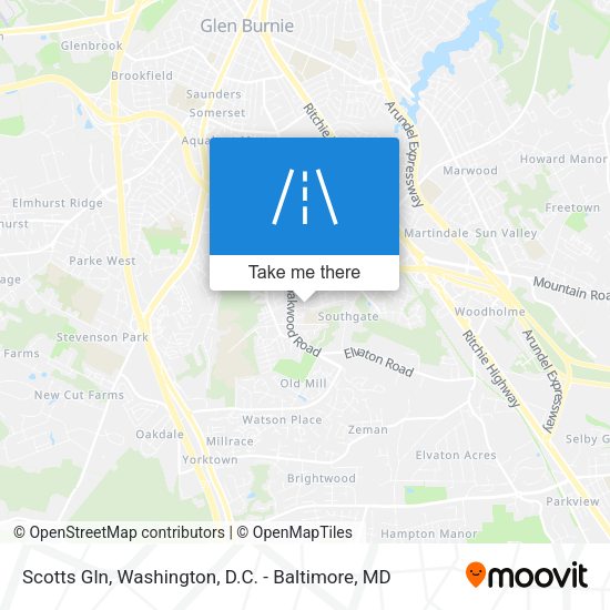 Scotts Gln map