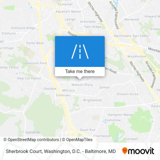Sherbrook Court map