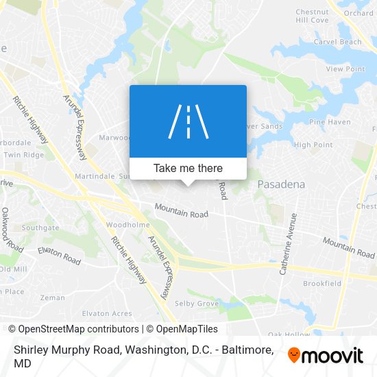 Shirley Murphy Road map
