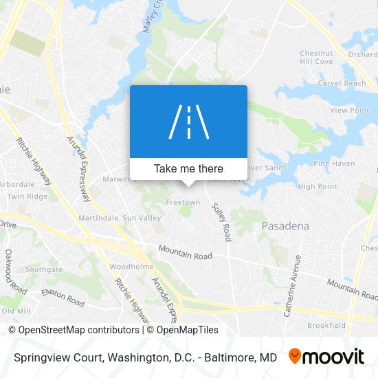 Springview Court map