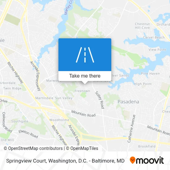 Springview Court map