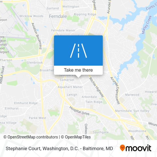 Stephanie Court map
