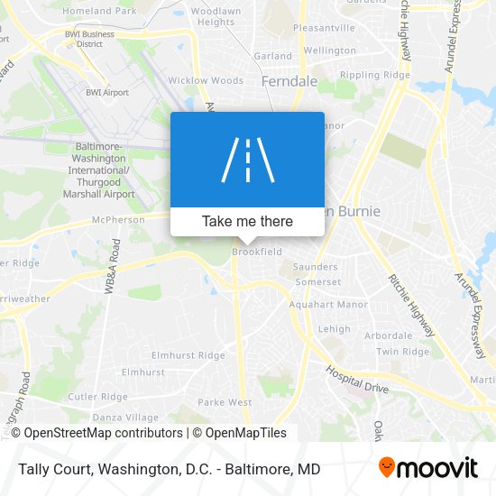 Tally Court map