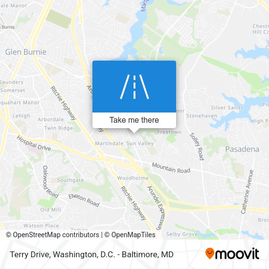 Terry Drive map