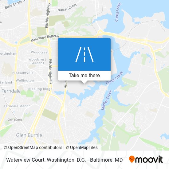 Waterview Court map
