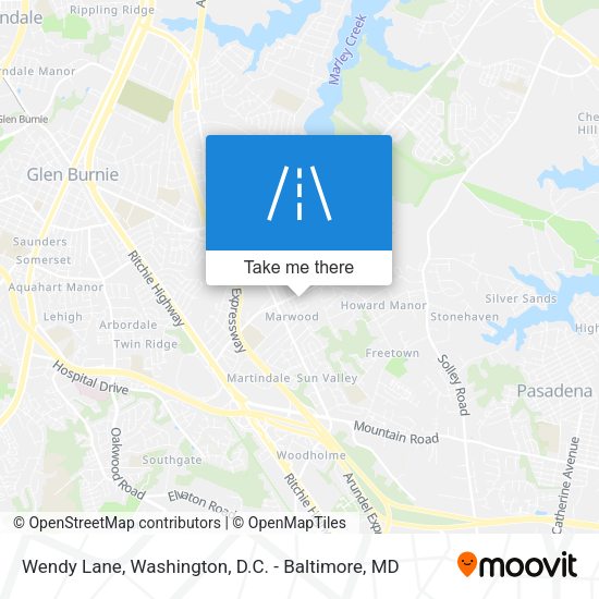 Mapa de Wendy Lane
