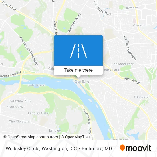 Wellesley Circle map