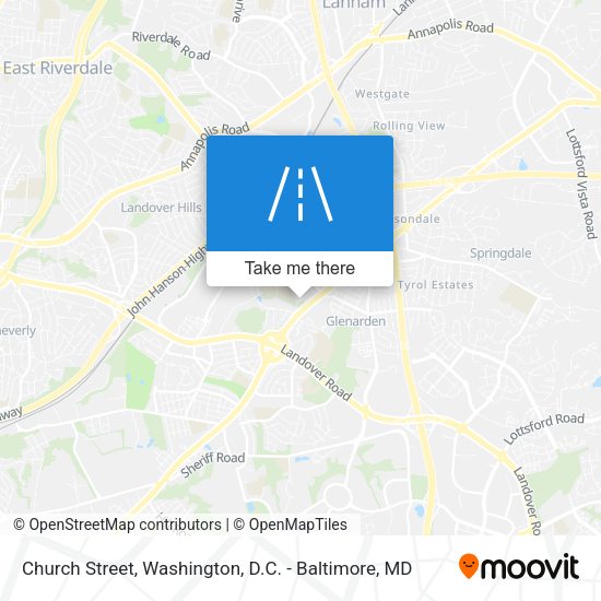 Church Street map