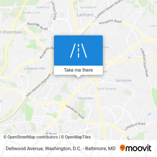 Dellwood Avenue map