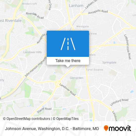 Johnson Avenue map