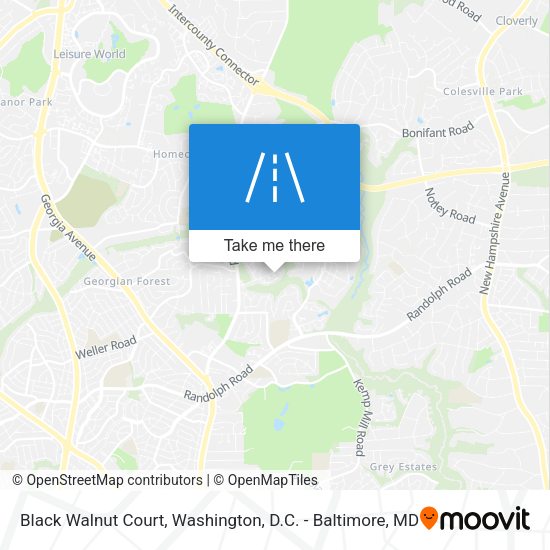 Black Walnut Court map