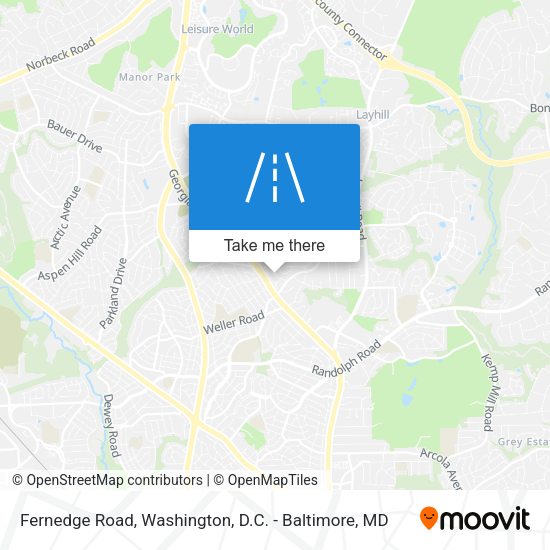 Mapa de Fernedge Road