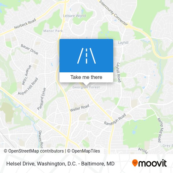 Helsel Drive map