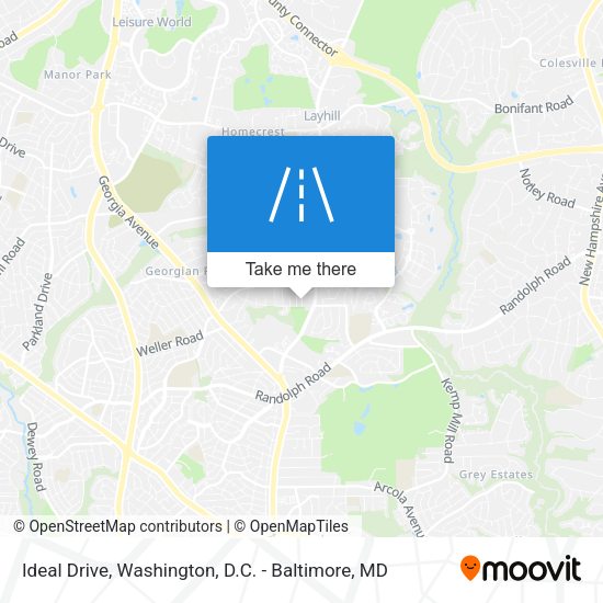 Ideal Drive map