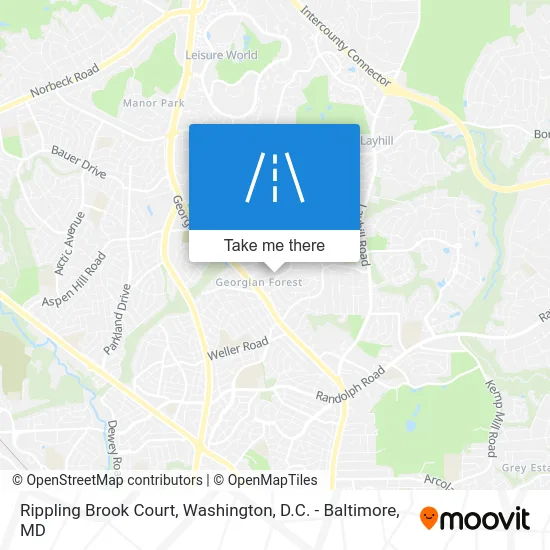 Rippling Brook Court map