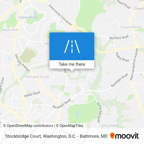 Mapa de Stockbridge Court