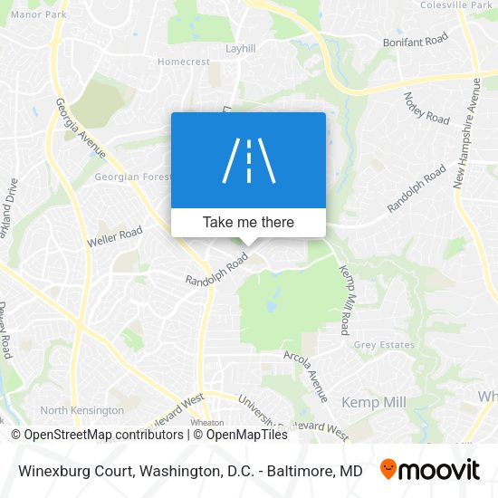 Mapa de Winexburg Court
