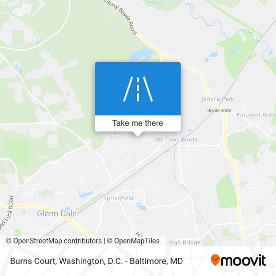 Burns Court map