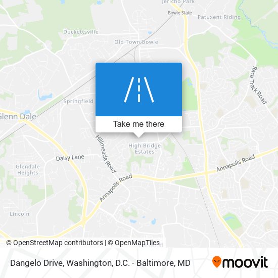 Dangelo Drive map