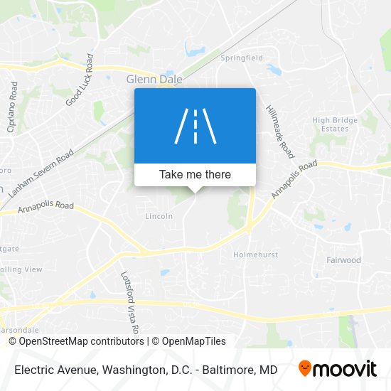 Mapa de Electric Avenue