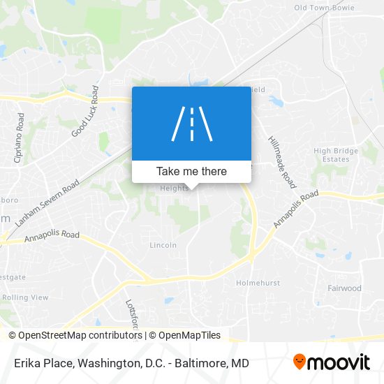Erika Place map