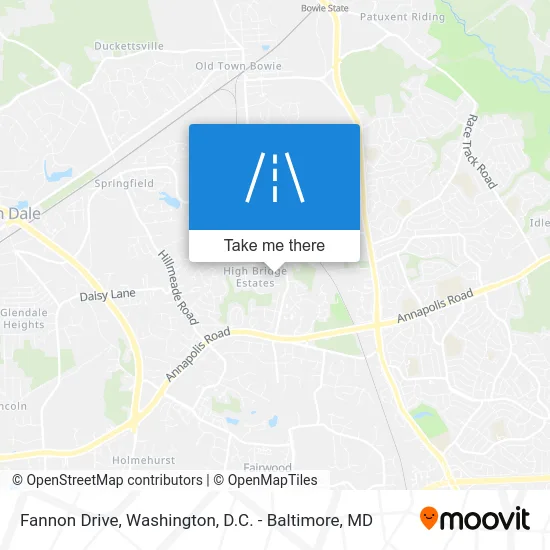 Fannon Drive map