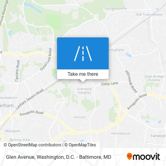 Mapa de Glen Avenue