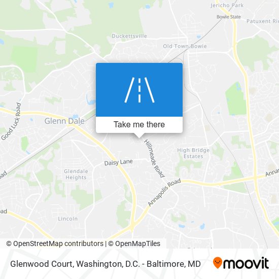 Mapa de Glenwood Court
