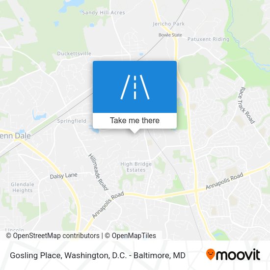 Gosling Place map