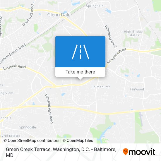 Mapa de Green Creek Terrace