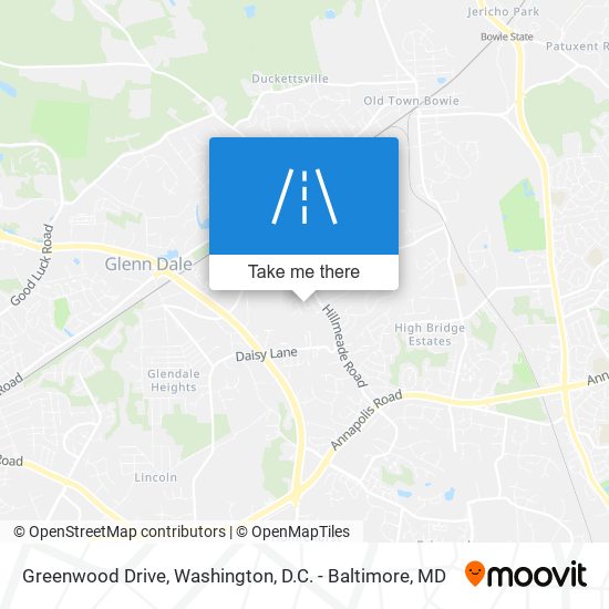 Greenwood Drive map